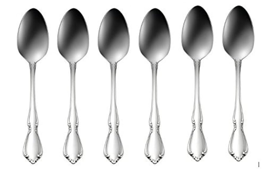 Amazon.com: Oneida Chateau Teaspoons - Set of 6, Stainless