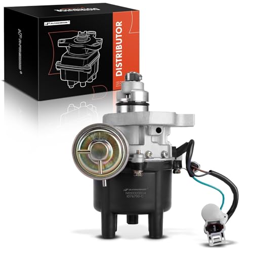 A-Premium Ignition Distributor with Cap and Rotor Compatible with Toyota Corolla 1988-1989 1.6L, DOHC