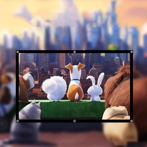 Pantalla de proyector plegable de 72 pulgadas 16:9 miniatura 7