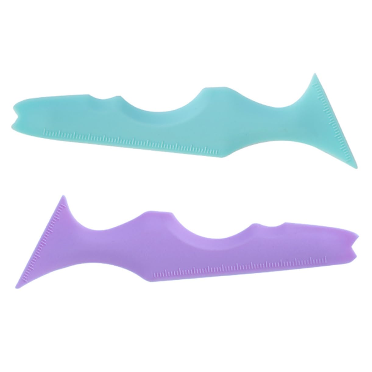 MAGICLULU 4 Set Di Stencil Per Eyeliner in Silicone Robusti E Sicuri Modelli Di Guida Per Il Trucco Coreano Per Feste Uso Quotidiano 2 Pezzi*4
