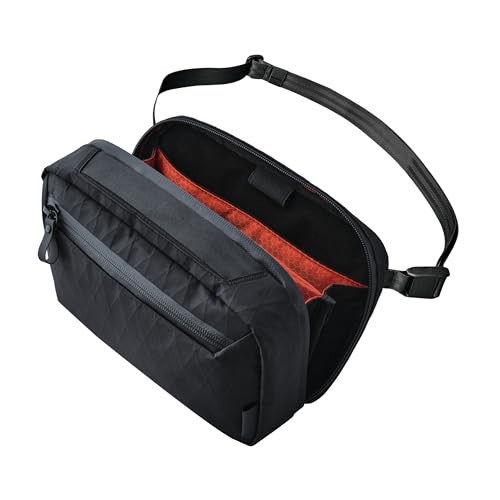 ALPAKA Elements Tech Case Max X-Pac VX21 - Keeps You Clutter-Free - Transforms into Sling Bag with Adjustable Strap, Weatherproof Fabric fits iPad Mini Series, Ideal for Travel