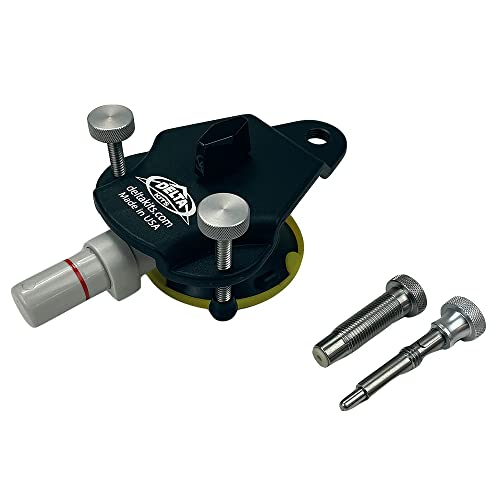 Professional Windshield Repair Bridge - Pump Style Vaccum Seal - Three Point Design - Spring Type Resin Injector - Auto Glass Rock Chip Repair Tool