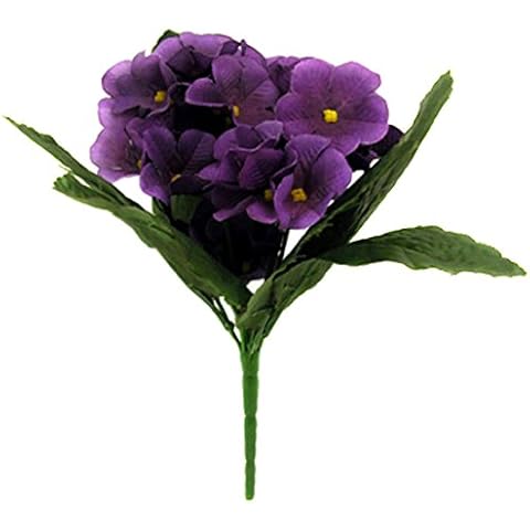 CB Imports Artificial Violet Bush 23 cm Purple Cover