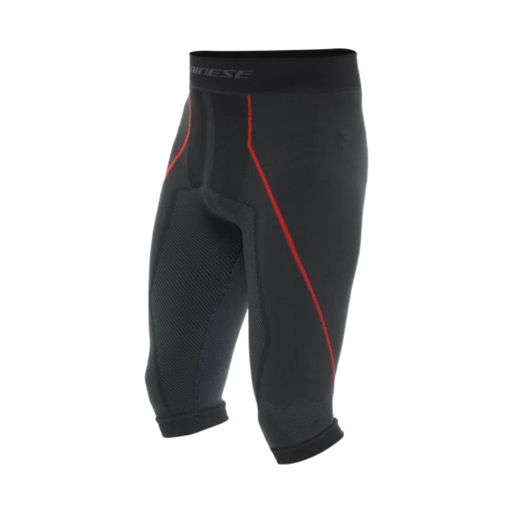 DAINESE, Spodnie termiczne 3/4 Narciarstwo Mężczyźni,Czarny/Red/L, 606, L