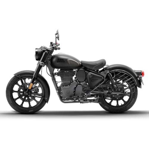 Image of Royal Enfield Classic 350 with Disc & Alloy Wheels Motorcycle (Stealth Black) Booking for Ex-Showroom Price