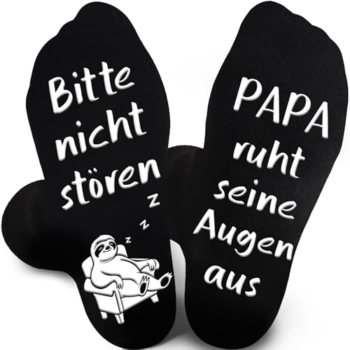 BOYATONG Vatertagsgeschenk für Papa Stiefpapa Socken Papa Männertag Geschenke den Papa Geburtstagsgeschenk Bonus Papa Geschenk Vatertag Stiefvater Geschenk Vatertag Schwiegervater Geschenke