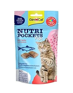 Gimcat Nutri Pockets Łosoś Przekąska dla Kotów