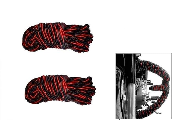 GadiBike Bike Bullet Leg Guard Rope (28 Meter) Strong and Heavy ...