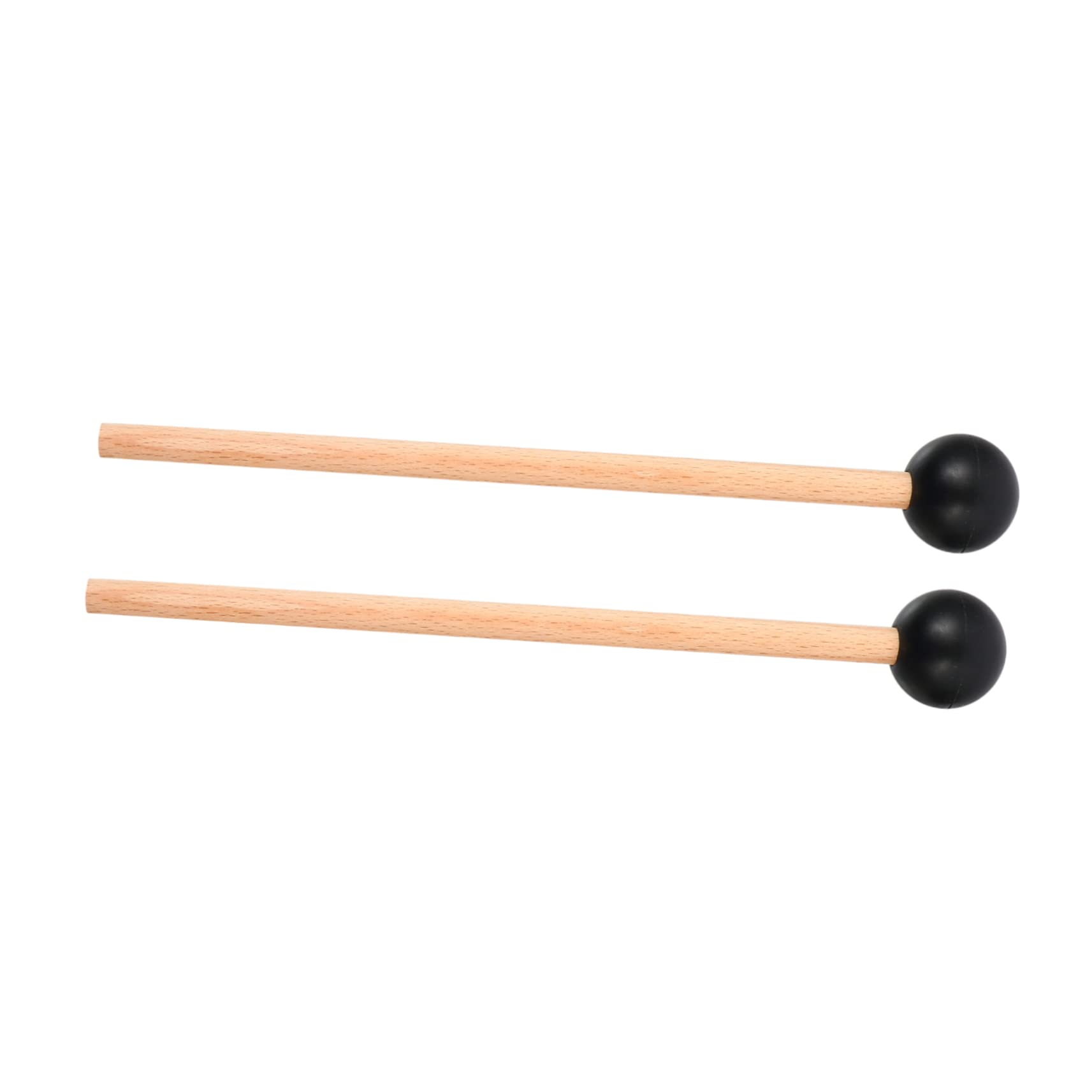 HANABASS 1Pair Marimba Mallets Percussion Instrument Sticks with Durable Handles for Xylophone Music Practice for Beginners Professionals