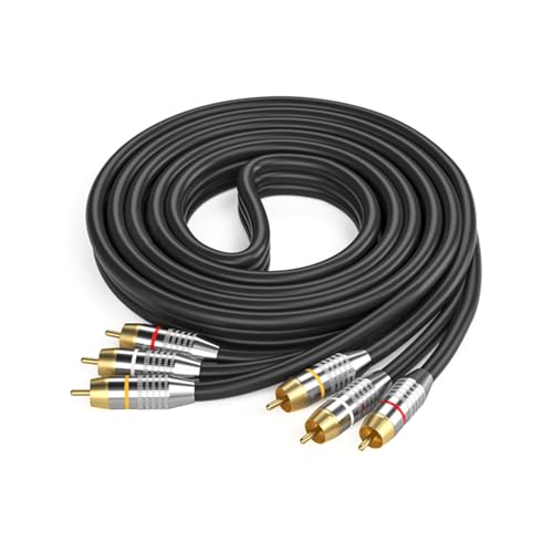 Câble 3RCA mâle pour connecter votre home cinéma et amplificateur HDTV