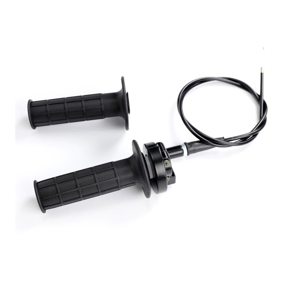 Fundas puños Manillar Motocicleta Empuñaduras De Acelerador Gas Giro Rápido para Motocicleta, Kit Mango 7/8 "y 22mm, Bicicleta ATV para 50CC-500CC