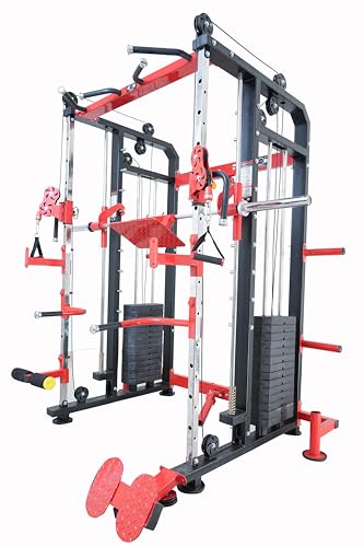 See full amazon price history chart for GYM24 EQUIPMENTS Functional Trainer With Smith Machine Home Gym Set-Up G24Fts501 (Red Black) GYM24 EQUIPMENTS Functional Trainer With Smith Machine Home Gym Set-Up G24Fts501 (Red Black) (B0CKTHXC4M) Amazon Price History, Amazon Price Tracker