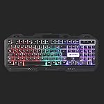 C3Tech - Teclado Gaming USB KG-40BK Preto Layout ABNT2 Anti-Ghosting com Iluminação de Led Multicolor Compatível com PC/Mac e Linux 12 41KOsubiiOS. SL500 . SS150