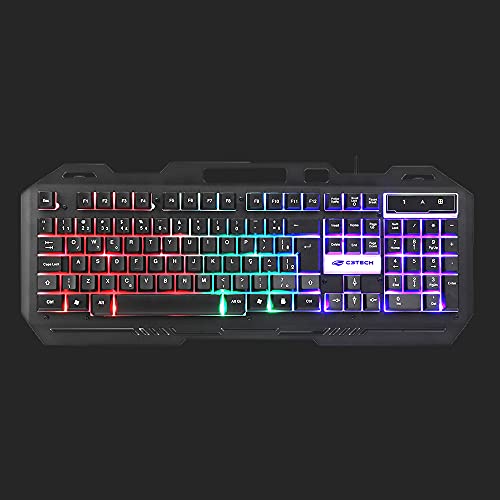 C3Tech - Teclado Gaming USB KG-40BK Preto Layout ABNT2 Anti-Ghosting com Iluminação de Led Multicolor Compatível com PC/Mac e Linux 3 C3Tech - Teclado Gaming USB KG-40BK Preto Layout ABNT2 Anti-Ghosting com Iluminação de Led Multicolor Compatível com PC/Mac e Linux - Imagem 3