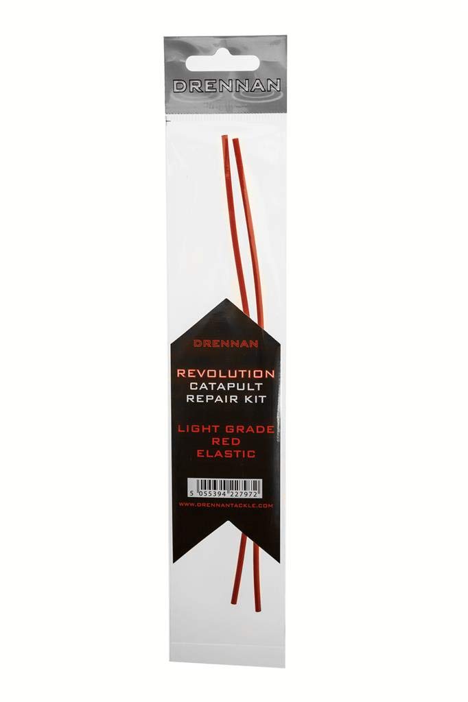 Drennan Revolution Catapult Repair Kit Light Grade Red Elastic