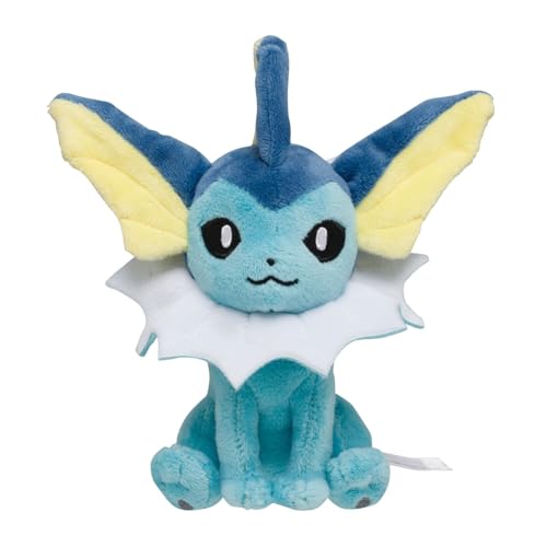 POKEMON Center Original Plush Fit Sitting Cuties Vaporeon