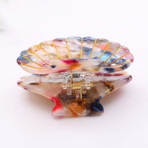 Amazon.com : Shell Jaw Clip Hair Claw Clip Clamps Resin Hair Clips