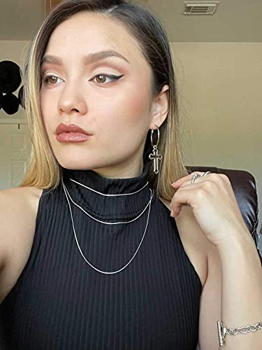 925 Sterling Silver Chain 0.8MM Delicate Box Chain - Italian Necklace Chain - Tiny&Thin&Strong -Friendly Price & Quality 14"-30"4