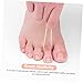 FRCOLOR 1set Toe Pads for Hammer Toes Bunion Relief Foot Comfort for Use Skin Tone Flexible Material