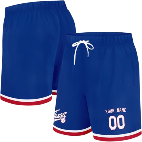 Image of ANTKING Swim Trunks Custom Name Number Beach Shorts for Men Youth Gifts