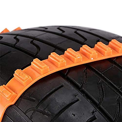 Cadenas de Nieve para Coche, Cadenas de Nieve para Coche, 10 Piezas, Cadenas de Nieve para neumáticos Anchos y Gruesos, Juego de Cadenas de Emergencia para neumáticos, Accesorios, Cadenas de