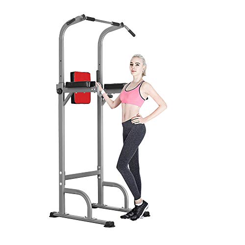 M HI-Mat Multifunctional Height Adjustable Power Tower, Home Gym Pull Rod Support for Strength...
