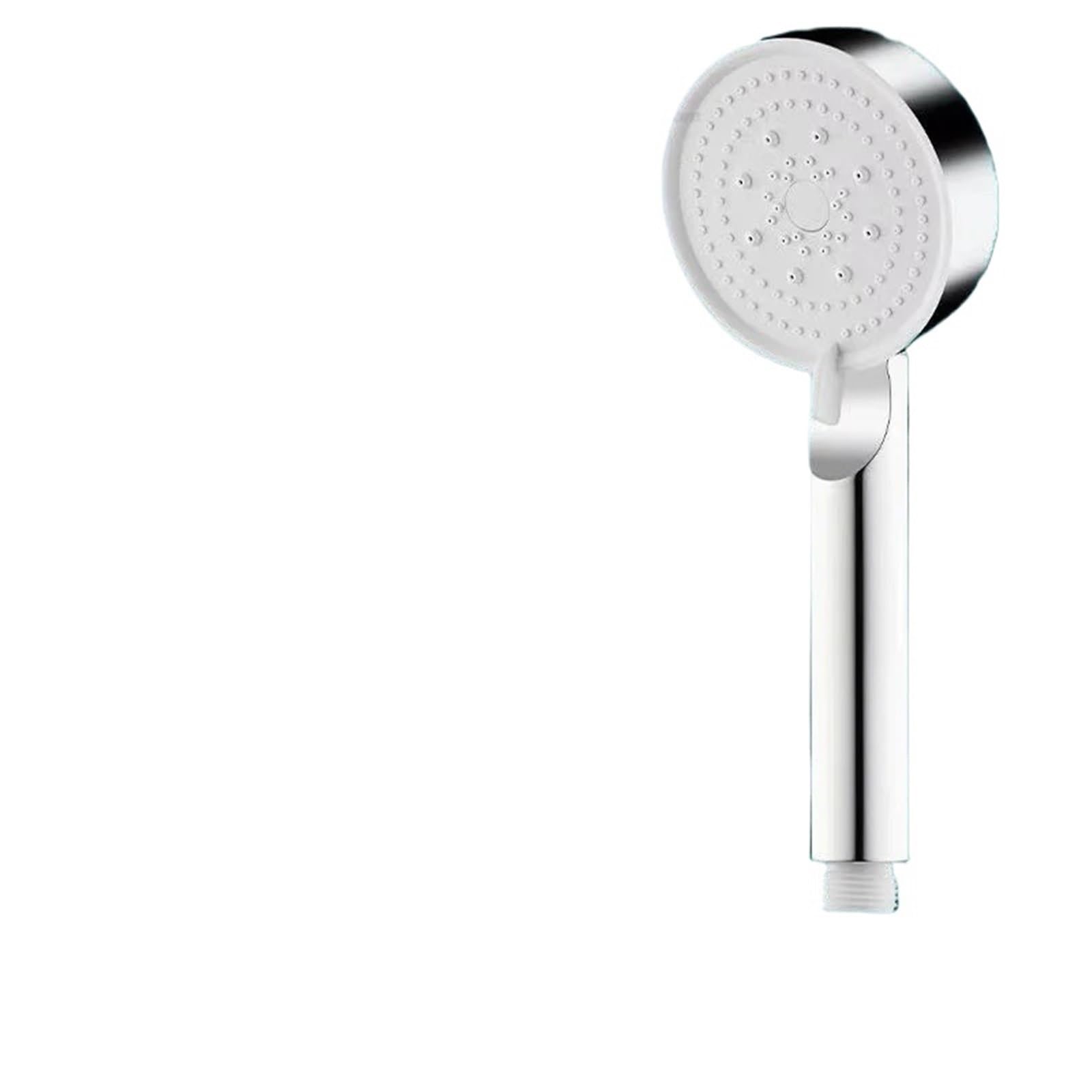 Cabezal de ducha de mano de alta presión de 5 modos, diseño de ahorro de agua con función de impulso fuerte, cabezal de ducha de plástico negro de alta calidad para una experiencia similar al spa