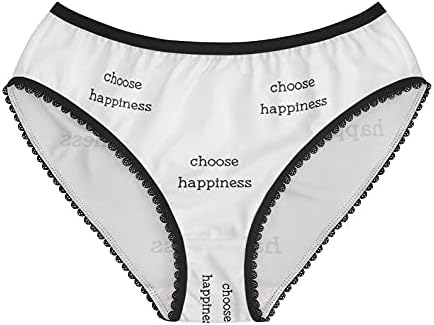 Choose Happiness Panties, Choose Happiness Underwear, Briefs, Cotton Briefs, Funny Underwear, Panties For Women