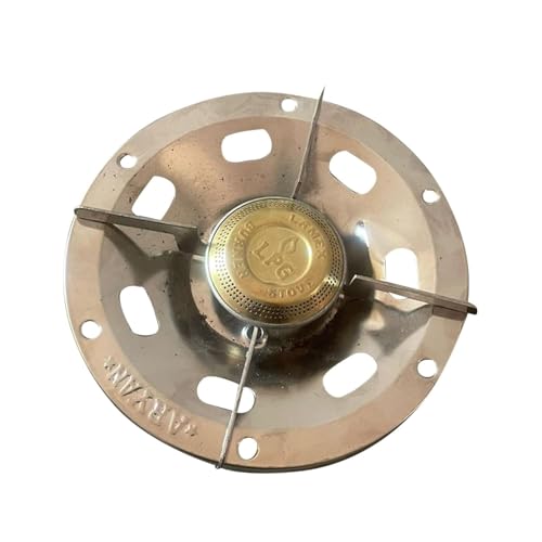 Image of Iron Portable Single Burner Gas Stove Complete Set And Empty Cyl Capactity (4Kg)