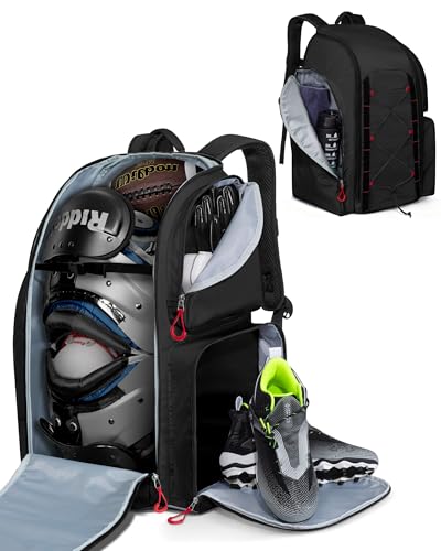 Smasrob Football Bag Separate Shoe Compartment, Insulated