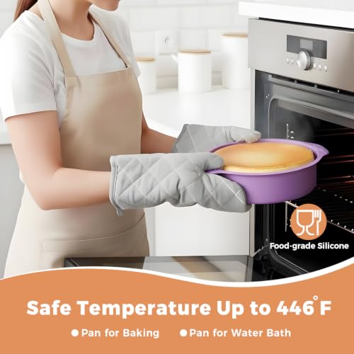 Molgree Non-toxic Springform Pan 9 Inch Nonstick Cheesecake Pan with Sleeve - image 8