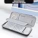 Magic Keyboard Sleeve Case Cover, Hard Storage Case Bag Compatible with Apple iMac 24 inch M4 M3 Magic Keyboard w/Out Touch ID A2449 A2450 A1644 & Magic Mouse Combo