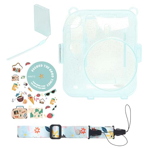 Estuche protector para cámara Fujifilm Instax Mini 12 verde