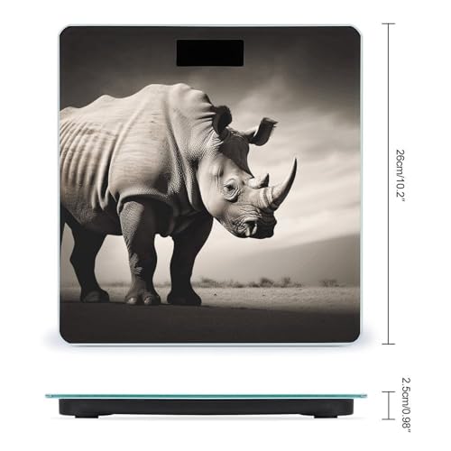 Báscula digital de baño con diseño South Africa Animal miniatura 2
