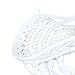 equlup Lacrosse Head, Nylon Mesh Strung Wear Proof Nylon Lacrosse Stick Heads Mens Strung Equipment for Competition Competition (Men)