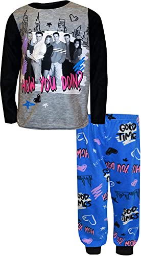 Komar Kids Friends Girls' 2pc Fleece Pajama Set