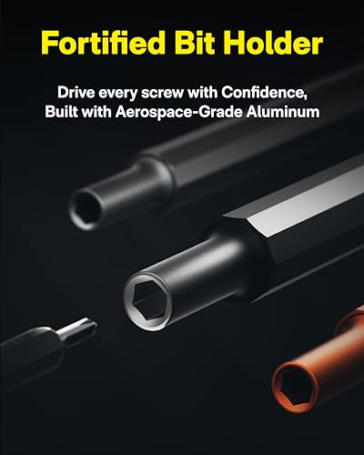 HOTO 5 in 1 Multitool Mini Screwdriver Set, Lightweight Pocket Screwdriver for Eyeglasses & Electronics, Magnetic Bits, Compact EDC Precision Set for Portable Repairs (SILVER)