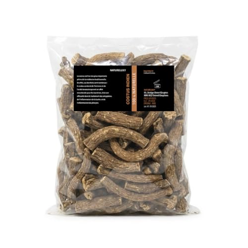 Costus indiano grezzo 1 kg – Prodotto 100% naturale autentico di alta qualità – Natureluxy