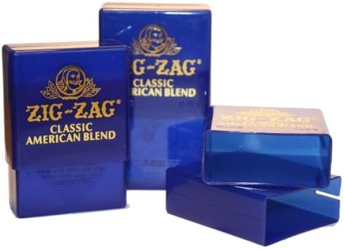ZIG-ZAG Zig Zag Crushgard Cigarette Case Box - Adjustable For 100Mm And King Size (4 Boxes)