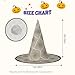 njkhbolk Fashion Petoskey Stone Print Halloween Full Hat,Foldable Cosplay Headwear,Costume Accessories
