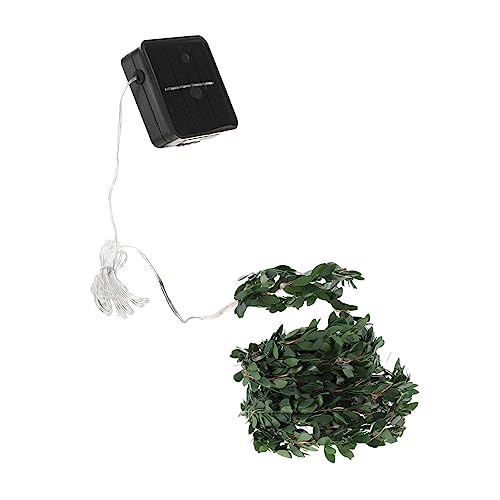 Holibanna Luces De LED Solares De Jardín Decorativas Para Exterior Metros Con Lámparas De Ratan Para Patios