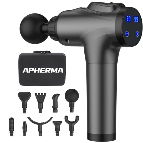 APHERMA Massage Gun, Muscle Massage Gun for Athletes Handheld Electric