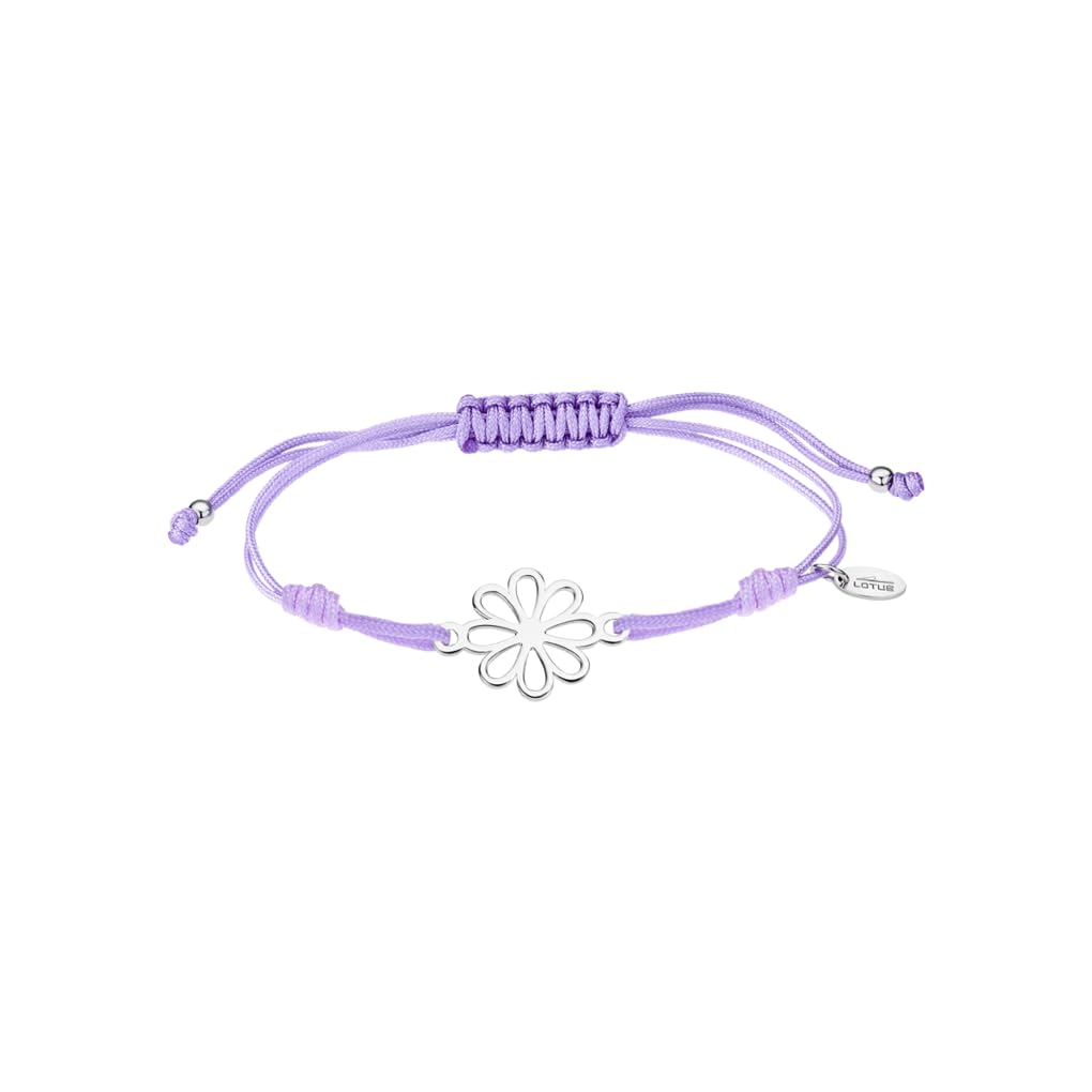 LOTUS Reloj Niña Analógico de Cuero Blanco | Movimiento de Cuarzo, Reloj Infantil, Cristal de Alta Resistencia, Clásico 18574/F, con Pulsera de Regalo, Junior Collection