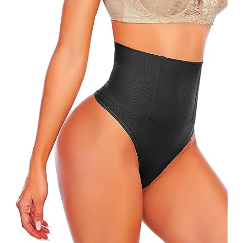 LAZAWG 1-2PCS Tummy Control Thong Shapewear for Women Shaping Underwear Slimming Panty Seamless Girdles Body Shaper Cover