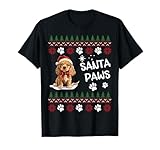 Photo Gallery carino cocker spaniel cane brutto natale babbo natale paws maglietta Photo Gallery carino cocker spaniel cane brutto natale babbo natale paws maglietta