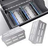 Risveglio Set di deflettori di calore in acciaio inox serie 300, compatibili con i codici articolo 65505 7622 62756 E-310, per aromatizzatore per barre di ricambio, 2 pezzi