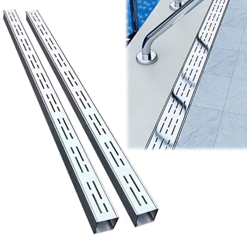 Grilles de caniveau acier inoxydable couvercles canal drainage extérieur