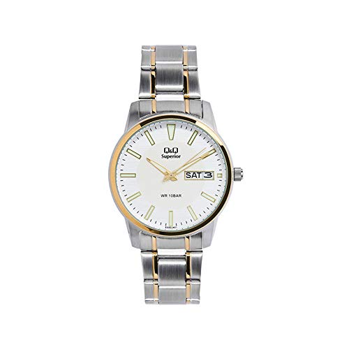 Q&Q Analog Grey Dial Mens Stainless Steel Watch-S330J401Y (B08W3768SD) Amazon Price History, Amazon Price Tracker