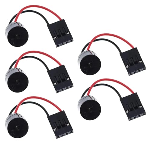 eufeifeiegds pezzi Scheda madre PC Altoparlante piezoelettrico interno Allarme BIOS Cicalino Case del computer fai da te5pcs