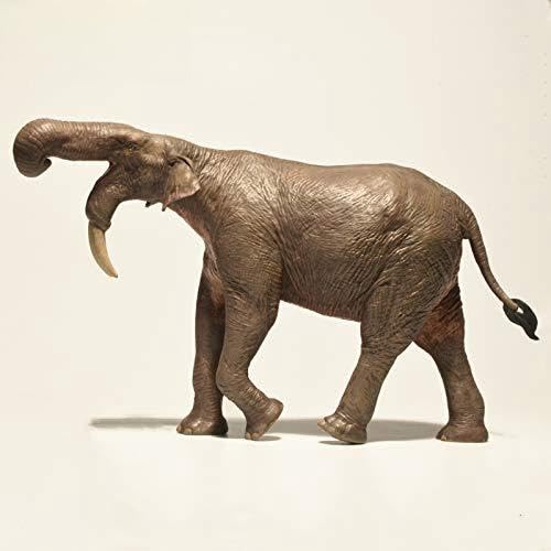 Eofauna 1:35 Scale Deinotherium Statue Proboscidea Figure Realistic Miocene PVC Animal Model Elephant Collector Decor Gift for Adult